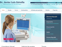 Tablet Screenshot of javierestrella.com.ar